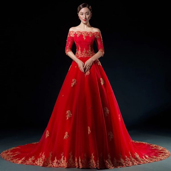 Traditional Chinese Bridal Gown – Christine Liu